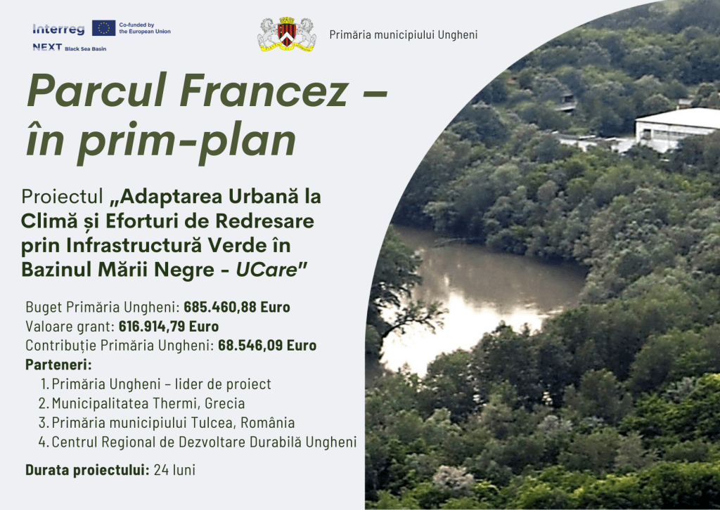 UCare project poster – green infrastructure